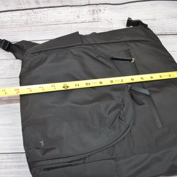 JJB By JUJUBE Large Modern Diaper Backpack Black NWT - Picture 11 of 16